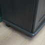 Vintage cabinet Pine grey 1980s 7