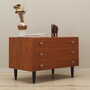 Vintage Kommode Teakholz Braun 1970er Jahre 4