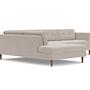 Nelson Ecksofa Récamiere Links Agnes Brown 2