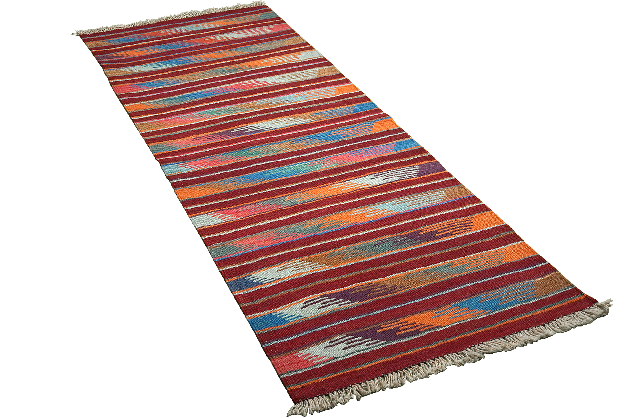 Kelim Gashgai Carpet Wool Multicolored 2