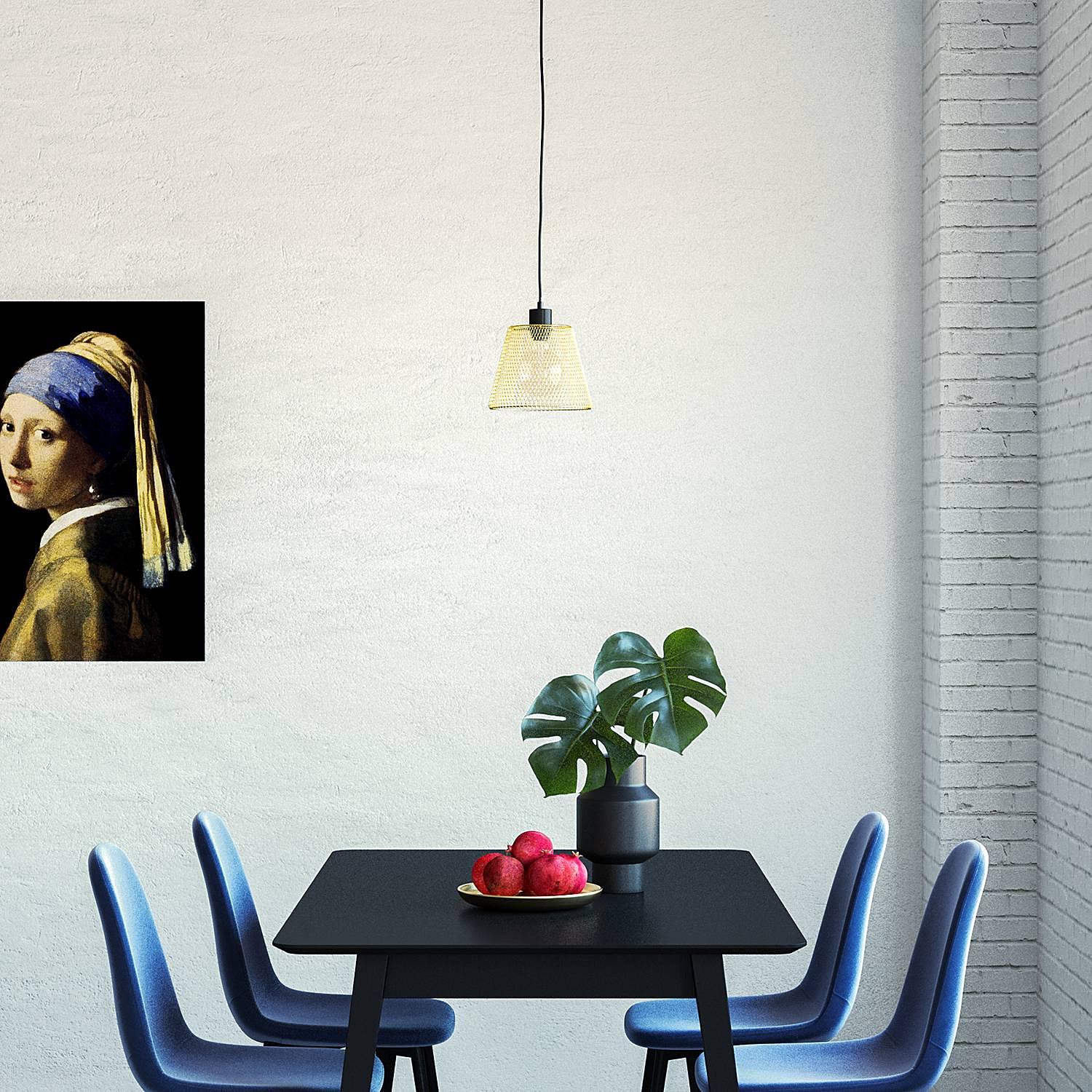 The Vicel pendant lamp iron 1-light 1