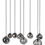 Pendant Light Smoked Glass Grey 1