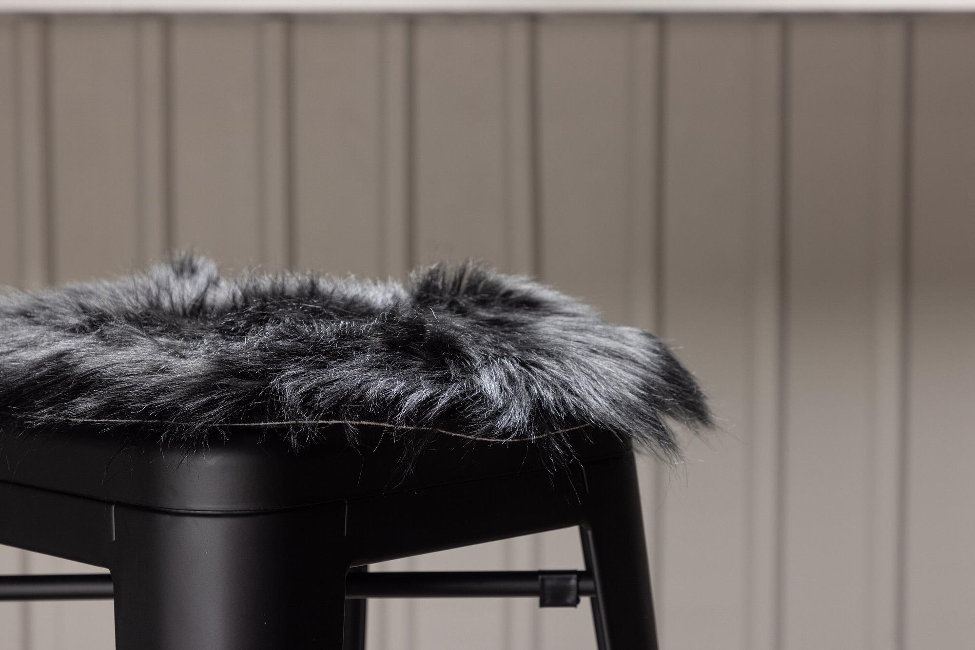 Katy Stuhlkissen Schwarz Ø 34cm 2