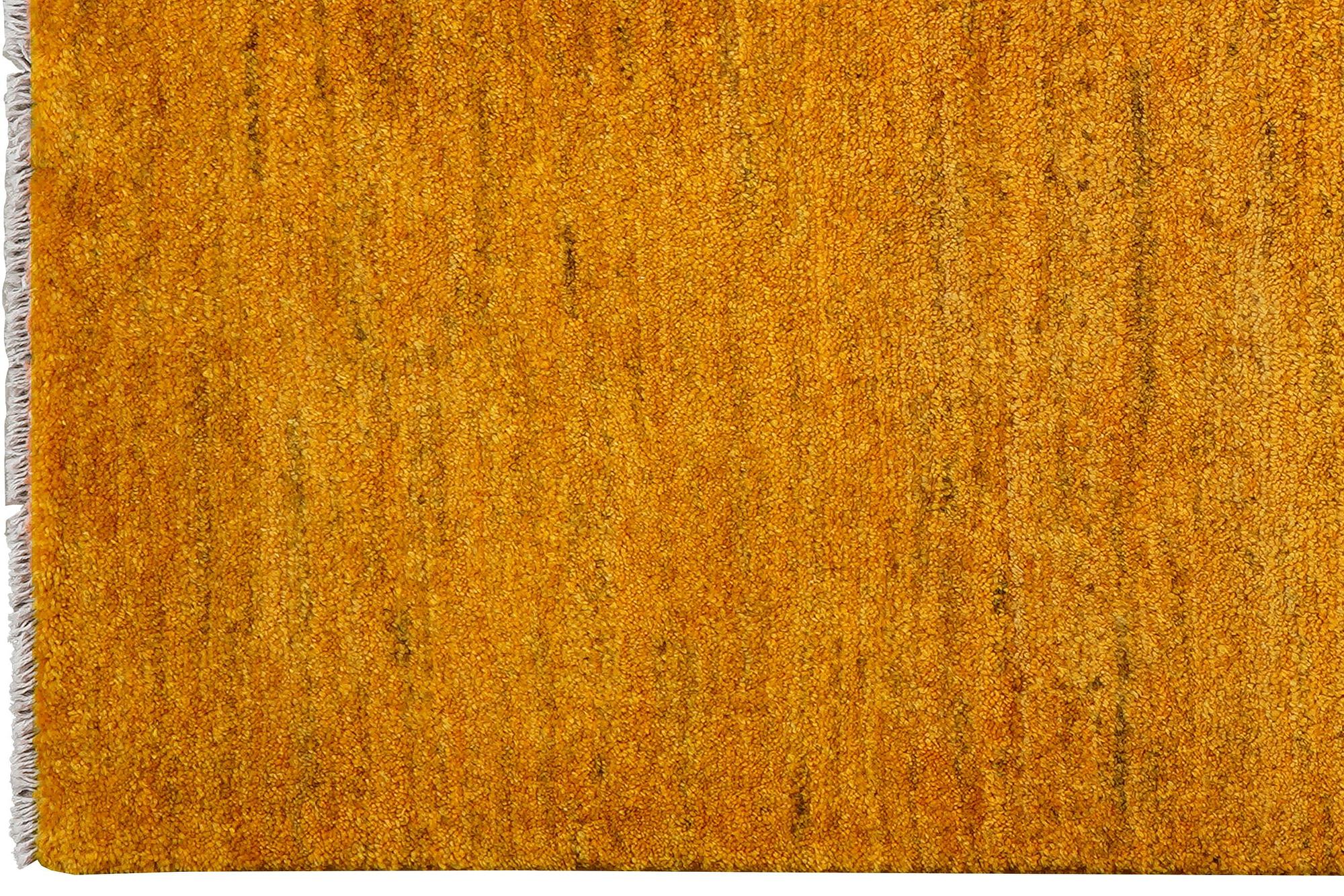 Gabbeh Rug Wool Yellow 1