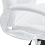 Traun Office chair with swivel function & tilt mechanism White 6