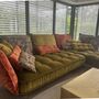 Ohlinda Sofa Récamiere Rechts Samt Aluminium Mehrfarbig 0