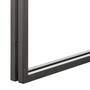 Couchtisch Massivholz Metall Schwarz 3