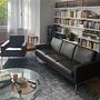 3-Sitzer Jason Sofa &amp; Sessel Leder Braun 0