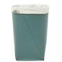 Premium Wäschekorb aus 100% Recyceltem Leder Eukalyptus 1