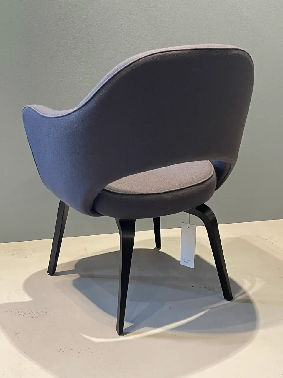 Saarinen Conference Chair Fabric Knoll Kopsak Charcoal 2