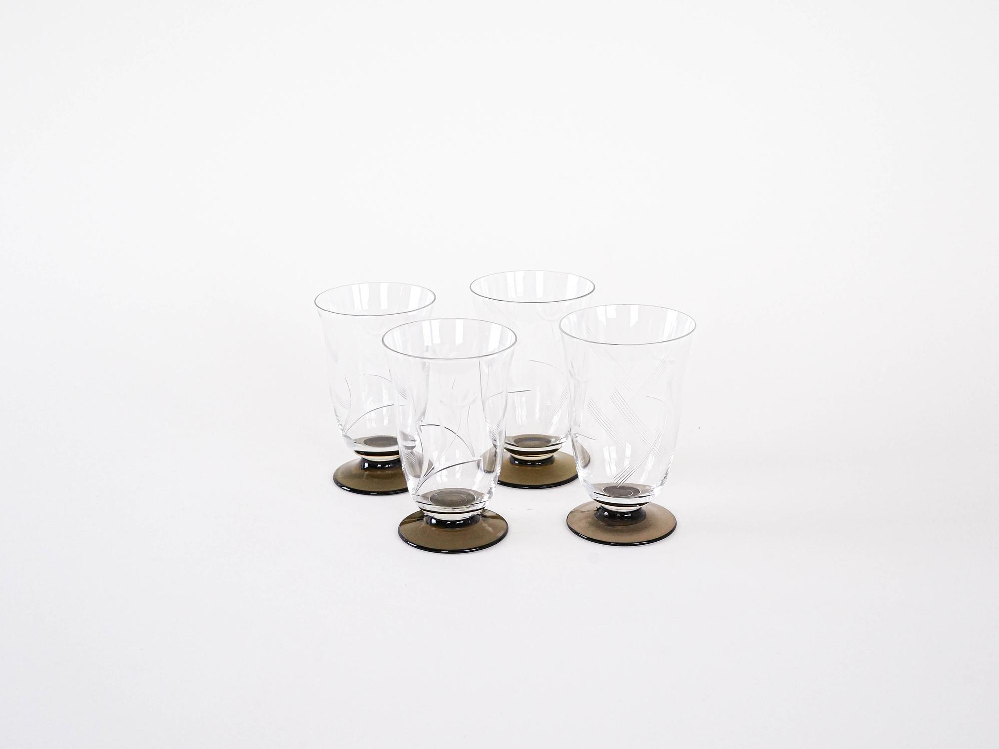 4x Gläser Transparent 2