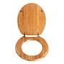 WC-Sitz Kilitten Bambus massiv 1