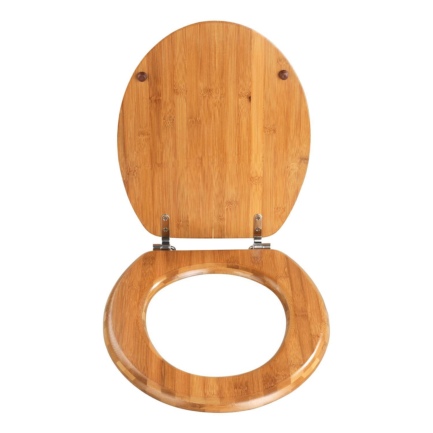 WC-Sitz Kilitten Bambus massiv 1