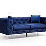 Como Sofa 2-Sitzer Marineblau 5