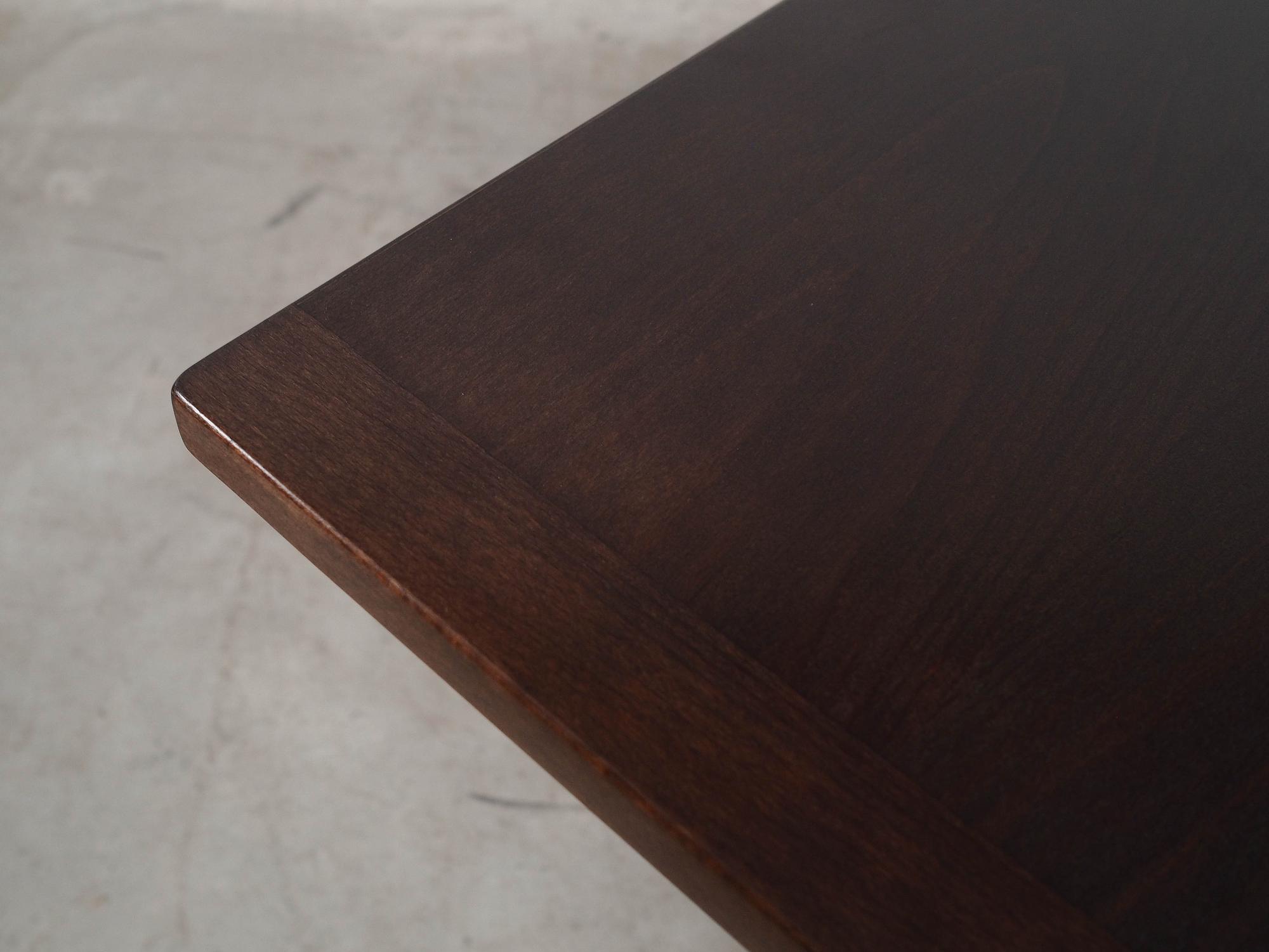 Tisch Eichenholz Optik 1970er Jahre 10