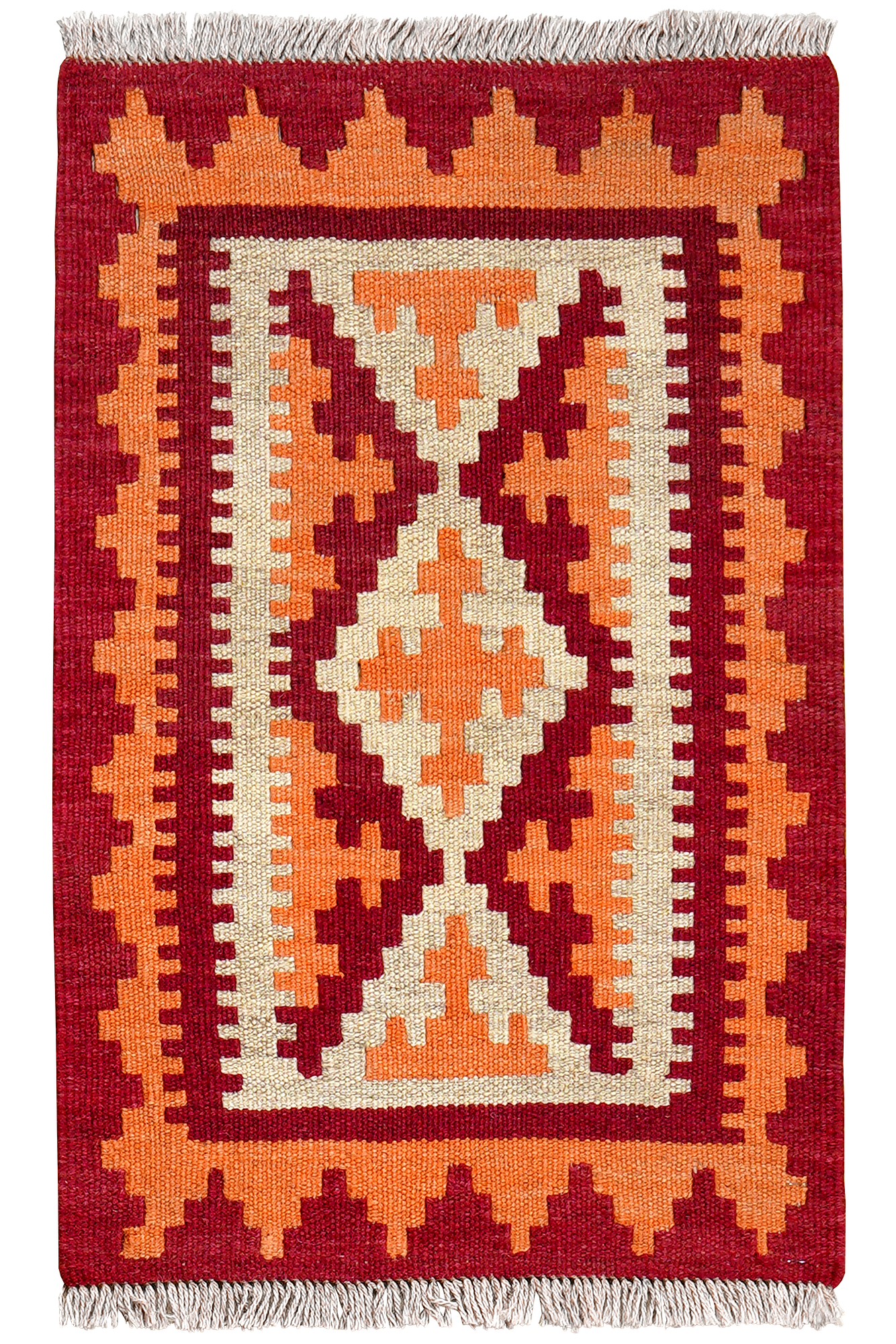 Kilim Gashgai Teppich Mehrfarbig 0