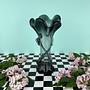 Vintage Jugendstil Vase Glas 1900er Jahre 5