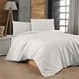 Duvet cover & pillowcase Cotton White 135cm x 200cm 0