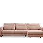 Lily Corner Sofa Right Pink 3