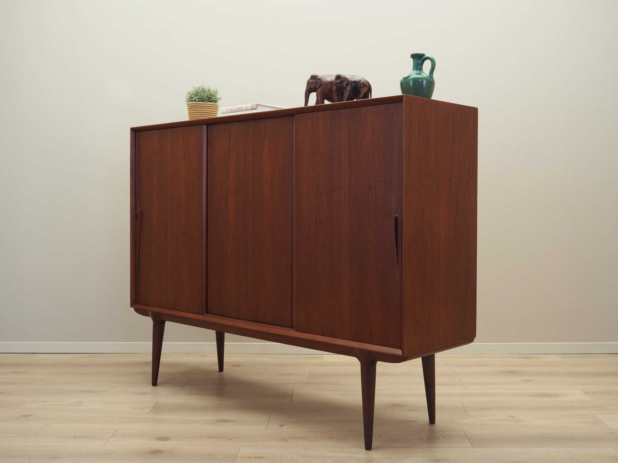 Vintage Sideboard Teak Brown 1970s 3