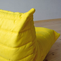 Togo armchair textile lemon yellow 5