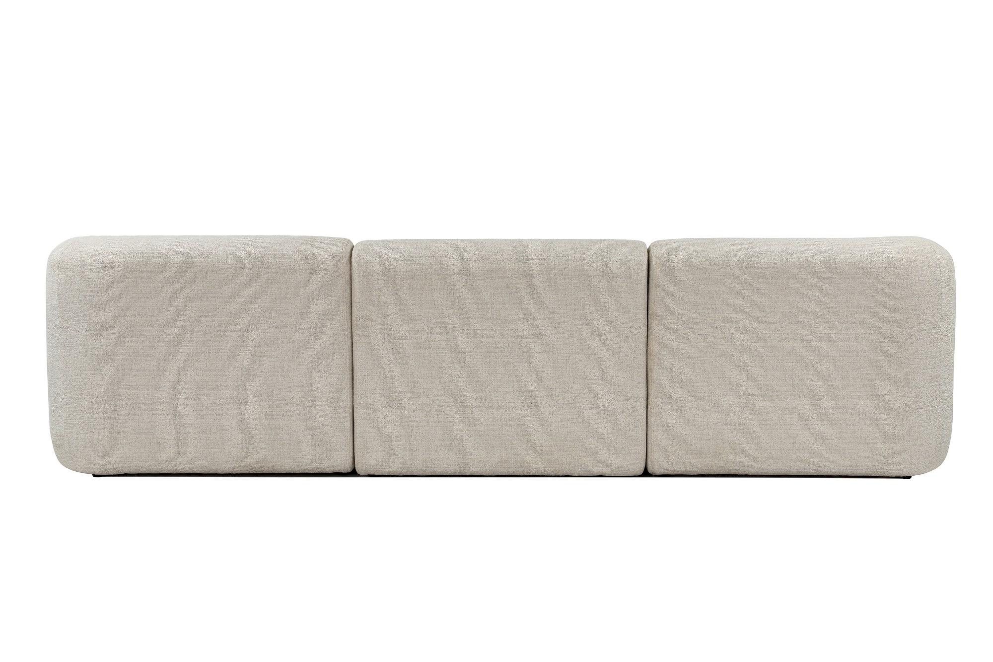 Sofia 3 Sofa Weiß 0