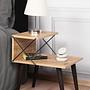 Nightstand wood veneer 1