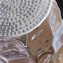 Valdez Beistelltisch Aluminium Silber 30cm 3