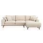 Ecksofa Harper 3-Sitzer Rechts Beige 4