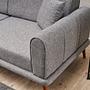 Seren Sofa 3-Sitzer Grau 4