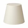 Lampenschirm für Stehleuchte Baumwolle Creme Ø 30 cm 0