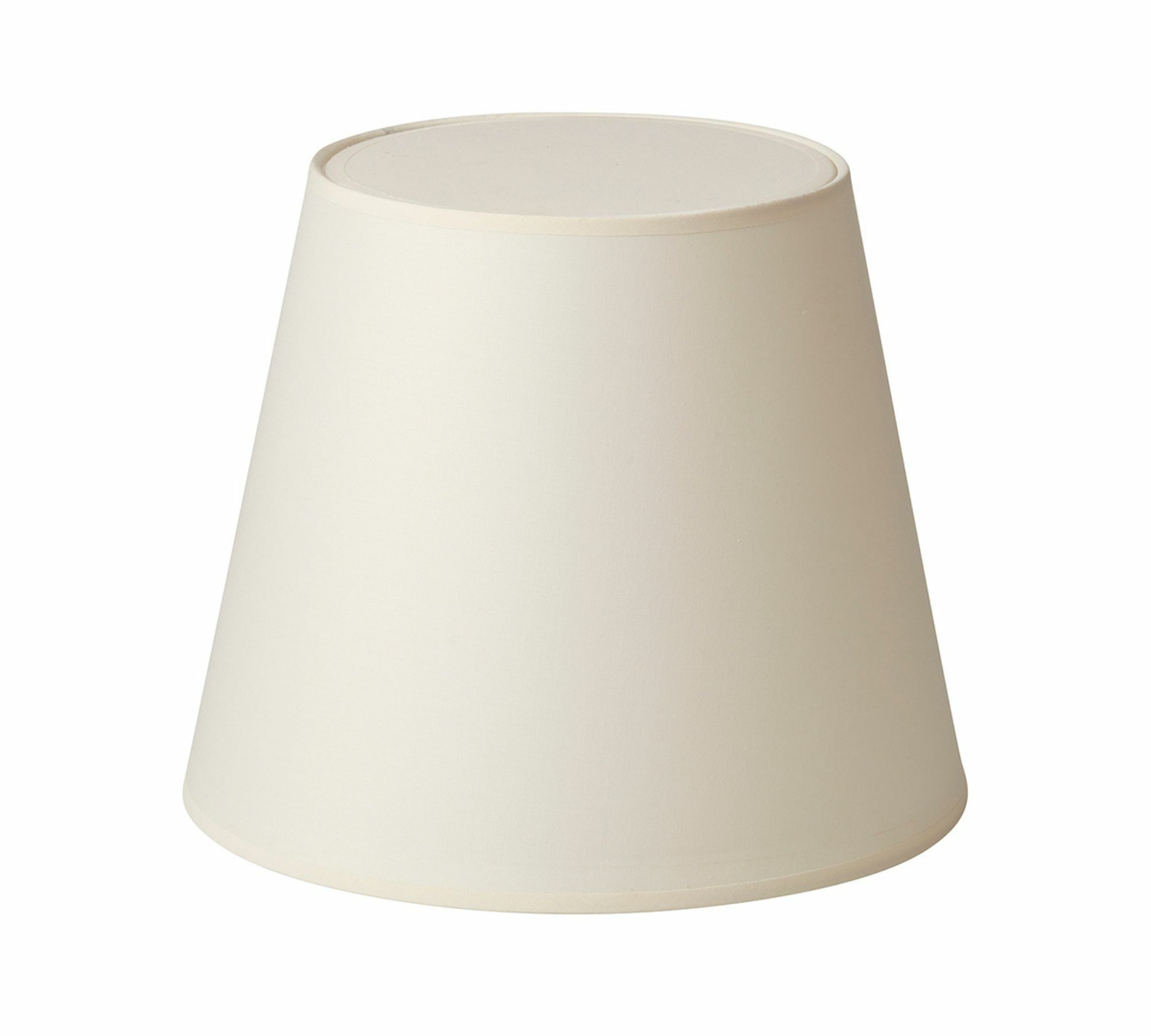 Lampenschirm für Stehleuchte Baumwolle Creme Ø 30 cm 0