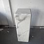 Decorative Column Polspotten Marble White 1
