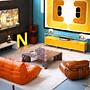 Jumbo Couchtisch Marmor 1965 2