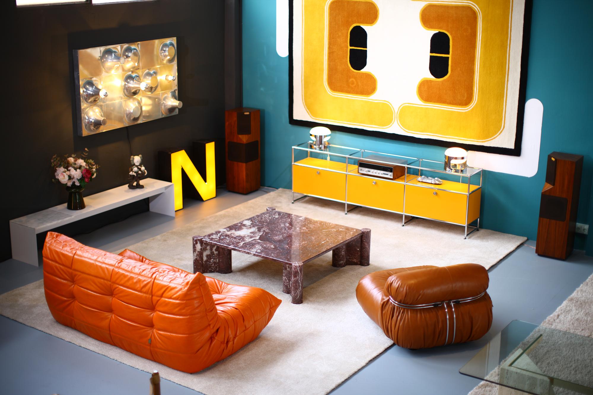 Jumbo Marble Coffee Table 1965 2