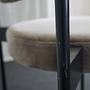 Series 430 Hocker Samt Taupe 4