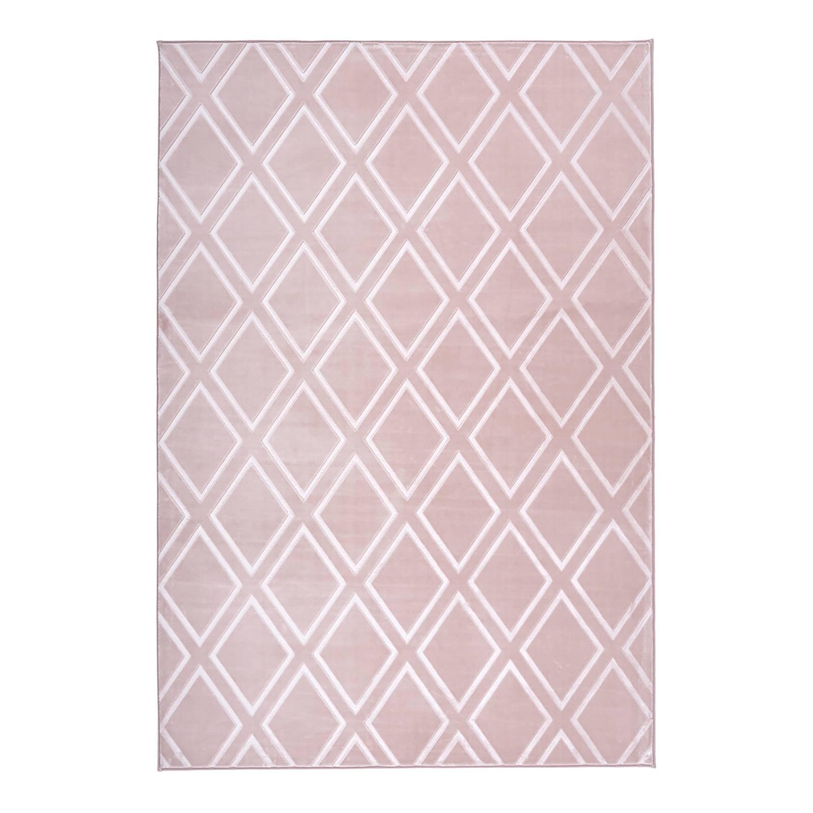 Kurzflorteppich Monroe 300 Rosa 1