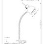 LED-Tischleuchte Nuova Eisen 4