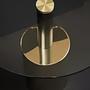 Oria Beistelltisch mit warm-metallicfarbenem Gestell
 0