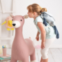 Deer Maxi Plush Toy Cotton Wood Pink 4