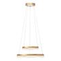 Aurora LED-Pendelleuchte Aluminium Acrylglas 2-flammig 1