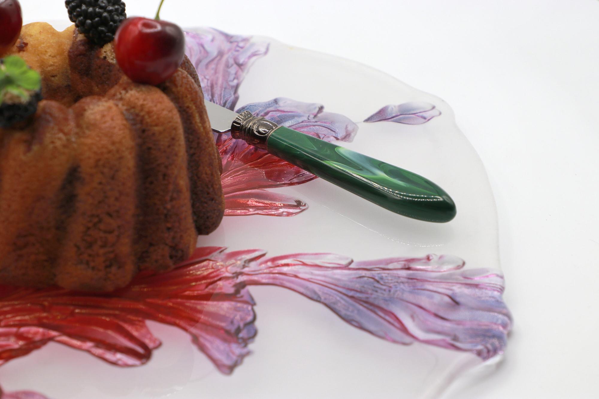 Vintage serving bowl glass 1980s 7