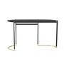 BLINK Console table steel wood veneer 1