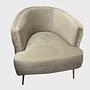 2x Sofa & Sessel Samt Beige 3