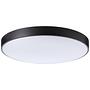 Slimline LED-Deckenleuchte Eisen Kunststoff Schwarz 2