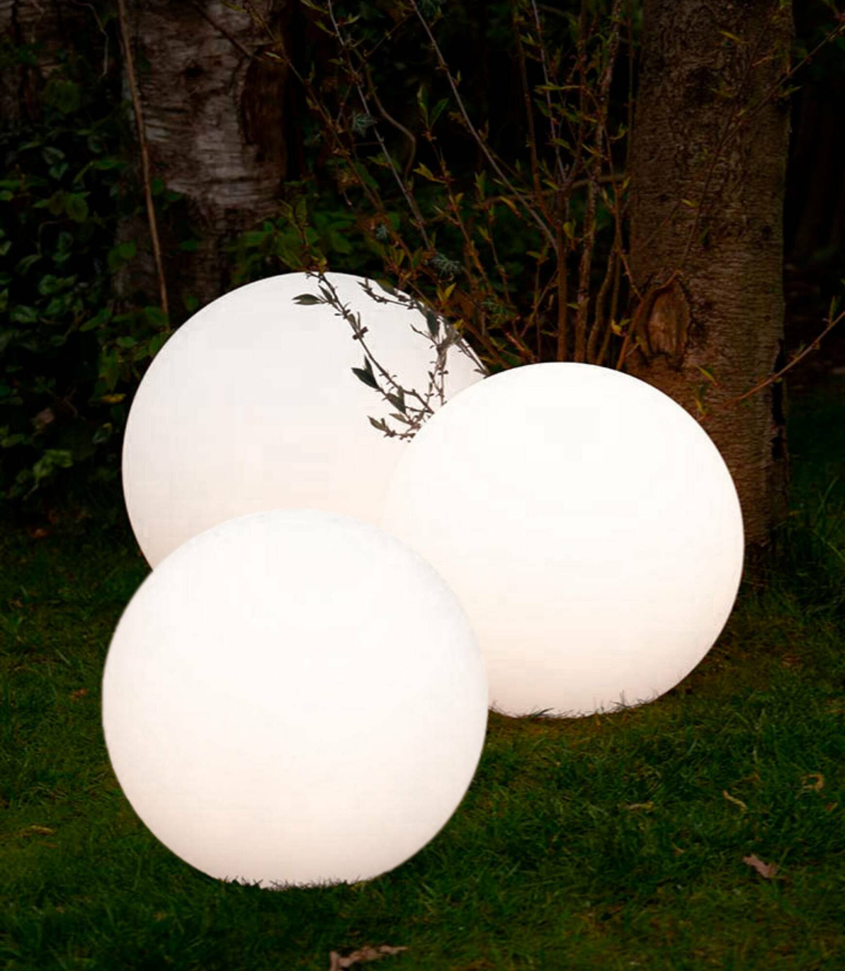 Kugelleuchten-Set 50 cm 0