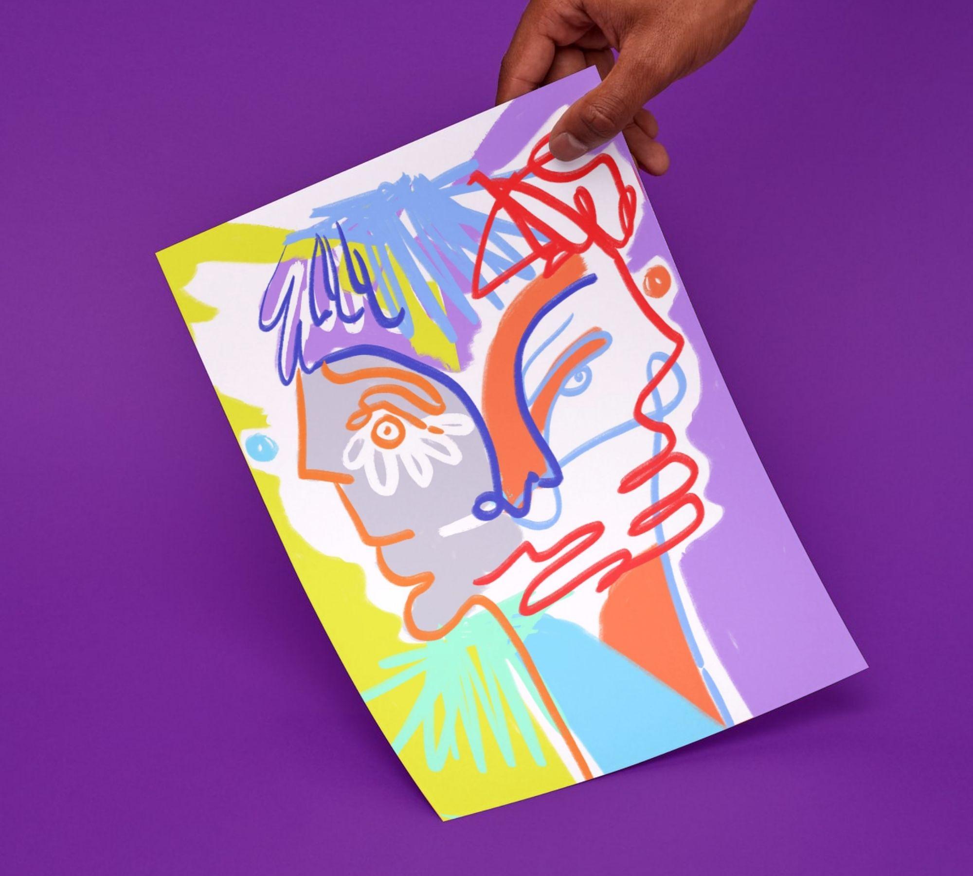 Mascaras Stampa d'arte 3