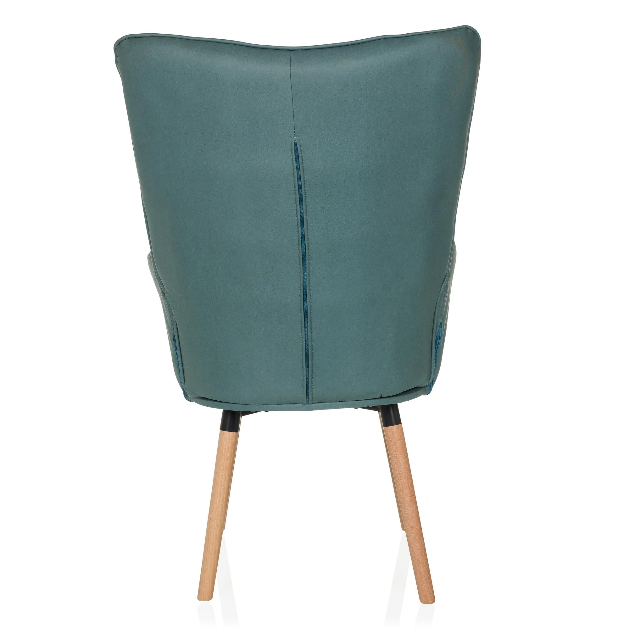 HAVENIO I Sessel Velours Mint 7