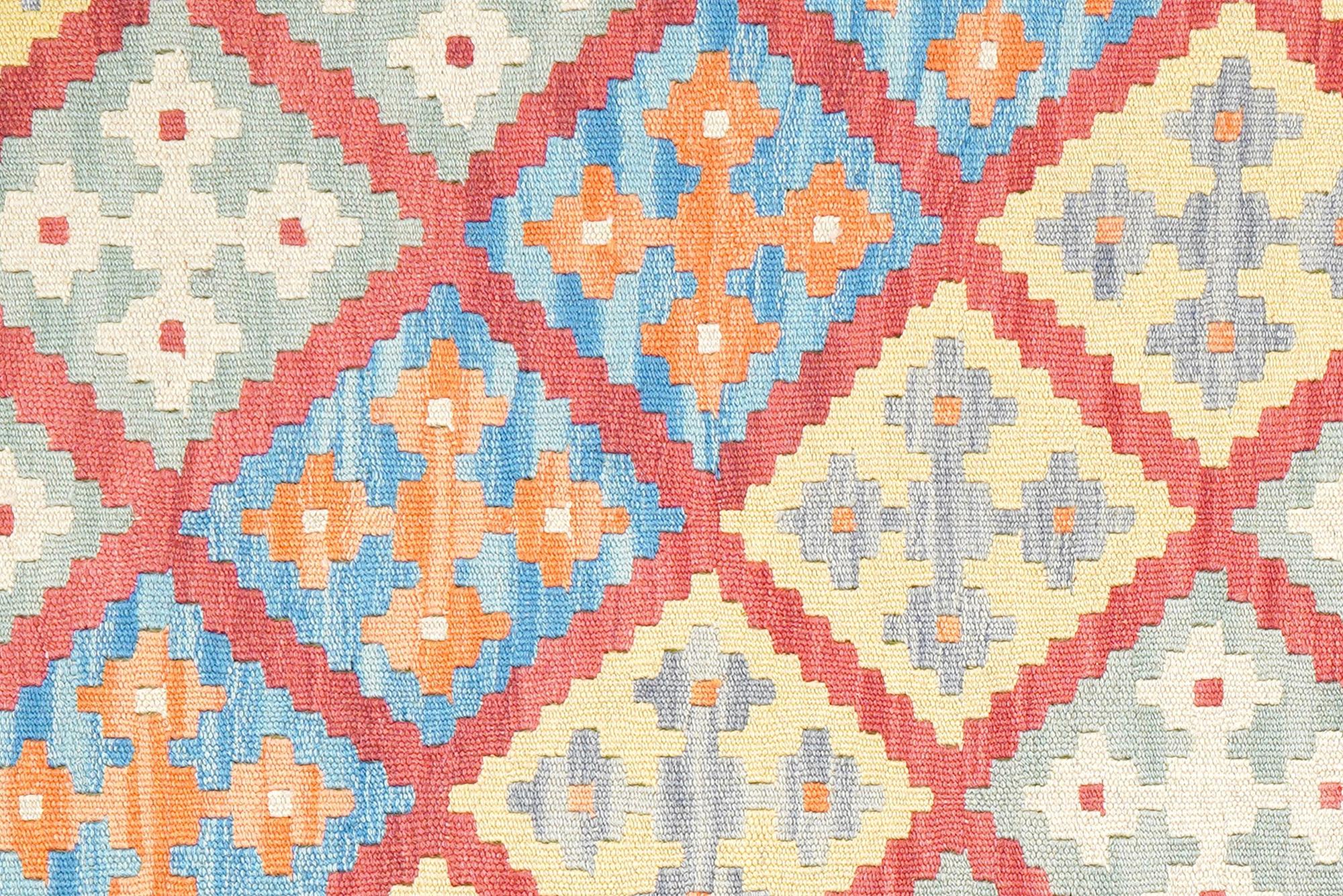 Kelim Gashgai Teppich Wolle Rot 3