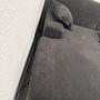 Ecksofa mit Schlaffunktion Grau 3
